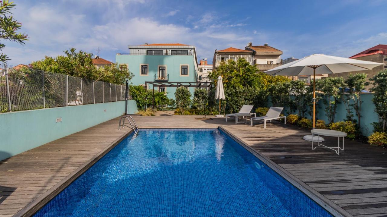 Lovelystay - Downtown Studio With Pool, Ac And Balcony OOporto Exteriör bild
